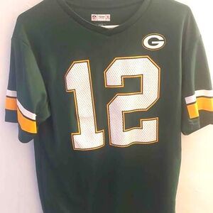 Aaron Rodgers #12 Green Bay Packers NFL Jersey Men’s Medium Green